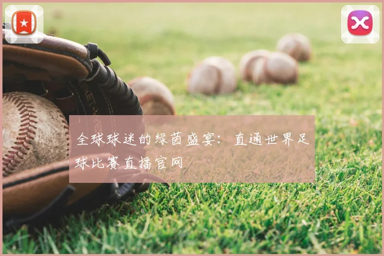 全球球迷的绿茵盛宴：直通世界足球比赛直播官网